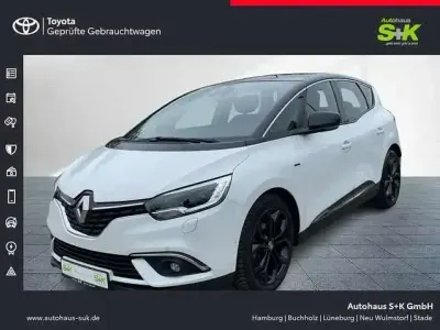 Gebraucht Renault Scenic E-Tech Black Edition 140 PS (102 kW) 2019 Zweifarbig: perlmuttweiß und Van / Kleinbus
