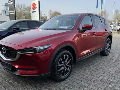 Brugt Mazda CX-5 Exclusive-Line 165 HK (121 kW) 2018 Rød SUV