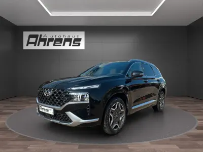 Gebraucht Hyundai Santa Fe Signature 179 PS (131 kW) 2021 Schwarz SUV