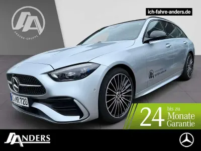 Gebraucht Mercedes C220 AMG 197 PS (144 kW) 2025 Polarweiss Limousine