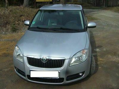 Gebraucht Skoda Fabia 60 PS (44 kW) 2010 Silber Kleinwagen
