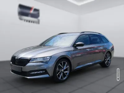 Gebraucht Skoda Superb Sport 190 PS (139 kW) 2023 Grau metallic