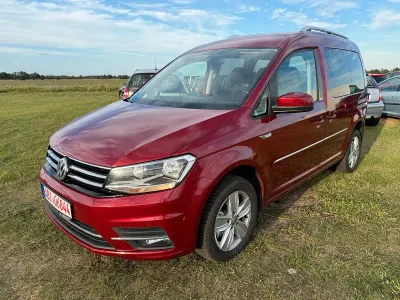 Gebraucht VW Caddy 102 PS (75 kW) 2015 Rot Van / Kleinbus