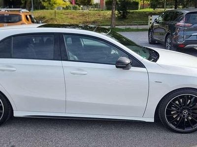 Usata Mercedes A250 AMG line 224 CV (164 kW) 2021 Bianco Berlina