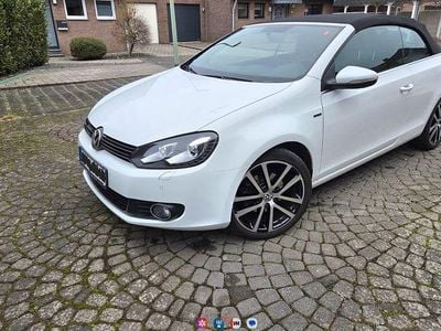 Gebraucht VW Golf Cabriolet LOUNGE 105 PS (77 kW) 2015 Weiß Cabrio
