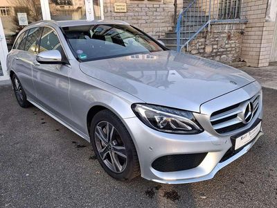 Gebraucht Mercedes C250 AMG line 211 PS (155 kW) 2017 Iridiumsilber Kombi