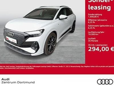 Usata Audi Q4 e-tron S-Line 150 kW (204 CV) 2023 Bianco SUV