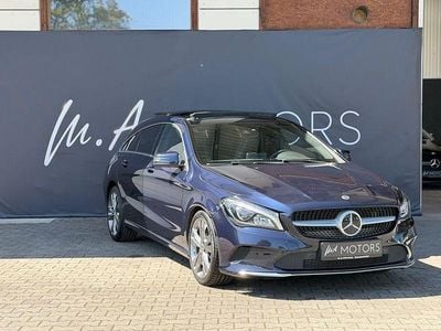 Second-hand Mercedes CLA220 184 CP (135 kW) 2017 Albastru Berlinǎ