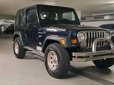 Brugt Jeep Wrangler 118 HK (86 kW) 1999 Blå SUV