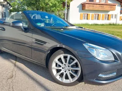 Brugt Mercedes SLK200 CarbonLOOK Edition 184 HK (135 kW) 2014 Grå Cabriolet