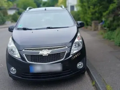 Gebraucht Chevrolet Spark 82 PS (60 kW) 2011 Schwarz Kleinwagen
