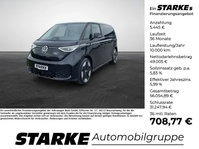 Gebraucht VW ID. Buzz Pro 210 kW (286 PS) 2025 Schwarz (deep black perleffekt) Van / Kleinbus