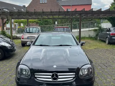 Brugt Mercedes SLK200 163 HK (119 kW) 2001 Sort Cabriolet