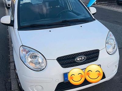 Gebraucht Kia Picanto 60 PS (44 kW) 2009 Weiß Kleinwagen