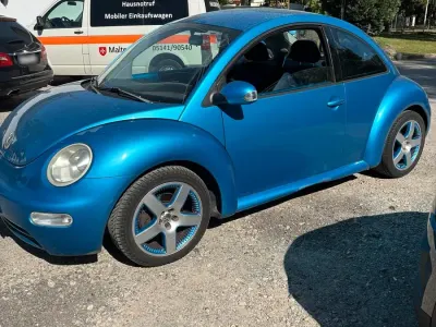 Brugt VW Beetle 90 HK (66 kW) 2003 Blå Hatchback