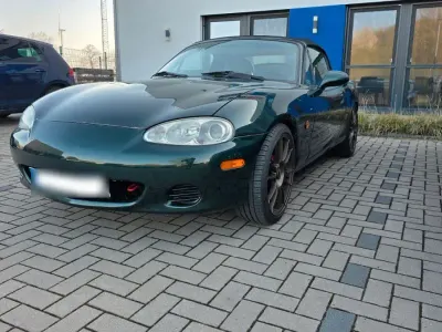 Usata Mazda MX5 110 CV (80 kW) 2003 Verde Cabrio