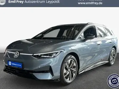 Ny VW ID.7 Pro 210 kW (286 HK) 2025 Blå Stationcar