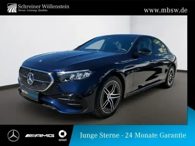 Brugt Mercedes E300 AMG 313 HK (230 kW) 2024 Blå Sedan