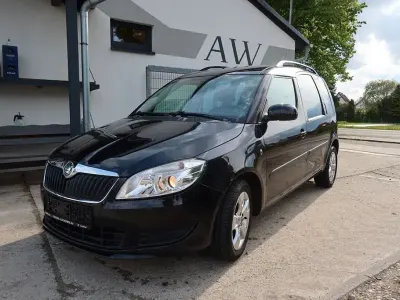 Gebraucht Skoda Roomster Plus Edition 86 PS (63 kW) 2010 Schwarz Van / Kleinbus