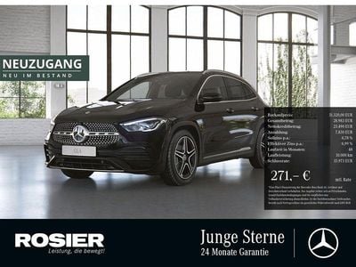 Schwarz / nachtschwarz Gebraucht 2021 Mercedes GLA200 AMG SUV | 31.320 € (Fairer Preis)