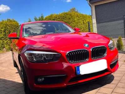 Gebraucht BMW 116 102 PS (75 kW) 2016 Rot Kleinwagen