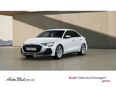 Gebraucht Audi A3 S-Line 116 PS (85 kW) 2025 Gletscherweiß metallic Limousine