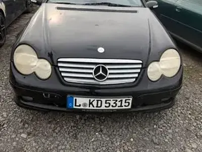 Brugt Mercedes C200 163 HK (119 kW) 2002 Sort Coupe