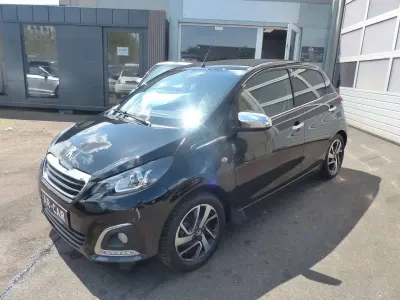 Gebraucht Peugeot 108 82 PS (60 kW) 2018 Schwarz Kleinwagen