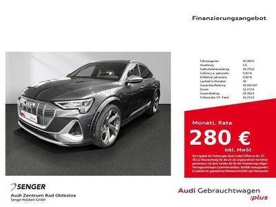 Gebraucht Audi e-tron Sportback Ambiente 369 kW (503 PS) 2022 Grau SUV