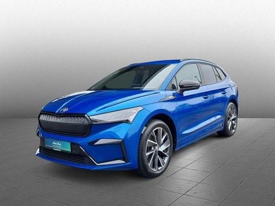 Gebraucht Skoda Enyaq iV SportLine 194 kW (265 PS) 2023 Raceblau metallic SUV