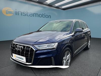 Usata Audi Q7 286 CV (210 kW) 2022 Blu SUV