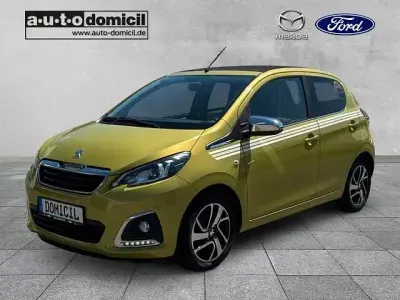 Gebraucht Peugeot 108 Top! Collection 72 PS (52 kW) 2020 Grün Cabrio