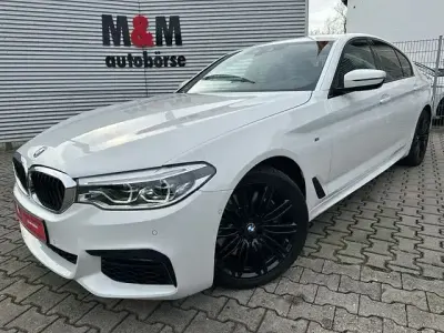 Brugt BMW 540 M Sport 320 HK (235 kW) 2019 Hvid Sedan