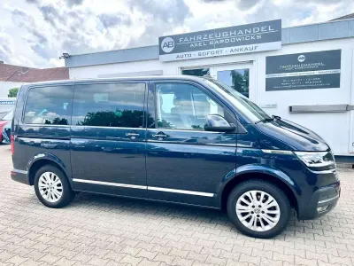 Gebraucht VW Multivan Generation Six 150 PS (110 kW) 2020 Starlight blue Van / Kleinbus