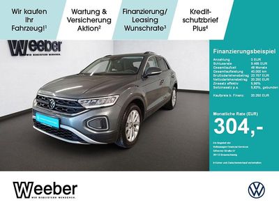 Gebraucht VW T-Roc Life 110 PS (80 kW) 2022 Indiumgrau (metallic) SUV