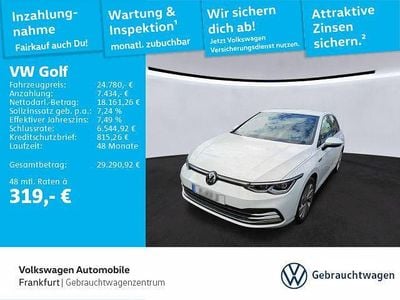 Second-hand VW Golf VIII Style 131 CP (96 kW) 2024 Alb Berlinǎ