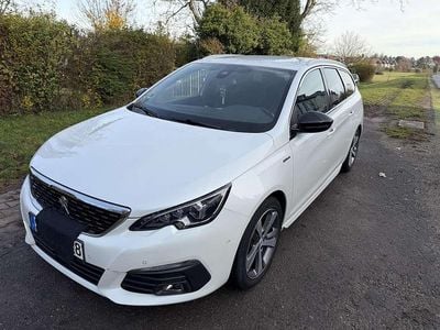 Gebraucht Peugeot 308 SW GT-line 131 PS (96 kW) 2018 Weiß Kombi