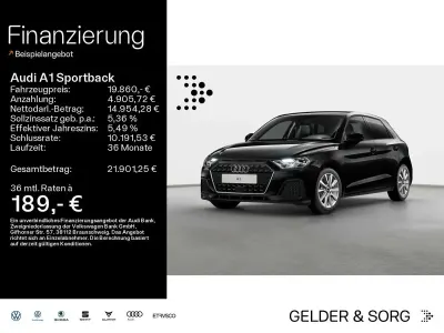 Gebraucht Audi A1 Advanced 95 PS (69 kW) 2023 Mythosschwarz metallic SUV