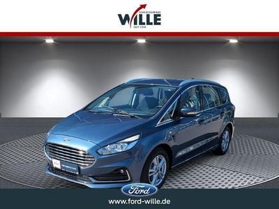 Usata Ford S-MAX Titanium 150 CV (110 kW) 2020 Blu Monovolume