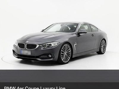 Second-hand BMW 420 Luxury Line 184 CP (135 kW) 2014 Gri Coupe