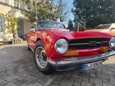 Gebraucht Triumph TR6 95 PS (69 kW) 1971 Rot Cabrio
