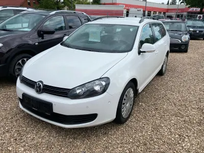 Gebraucht VW Golf VI 105 PS (77 kW) 2010 Weiß Kombi