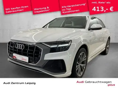 Gebraucht Audi Q8 S-Line 381 PS (280 kW) 2021 Carraraweiß SUV