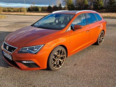 Orange Gebraucht 2018 Seat Leon ST FR Kombi | 20.999 € (Guter Preis)