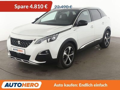 Gebraucht Peugeot 3008 Allure 181 PS (133 kW) 2019 Weiß SUV