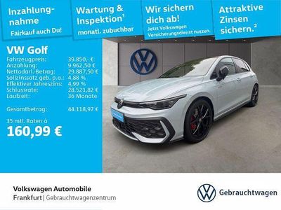 Crystal ice blue metallic Gebraucht 2025 VW Golf VIII GTI Limousine | 51.980 €