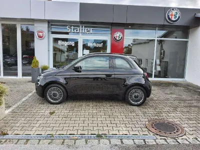 Brugt Fiat 500e Icon 86 kW (118 HK) 2022 Sort Sedan