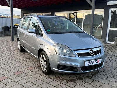 Gebraucht Opel Zafira Edition 105 PS (77 kW) 2006 Silber Van / Kleinbus