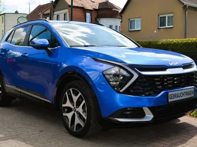 Gebraucht Kia Sportage Vision 179 PS (131 kW) 2022 Blau SUV