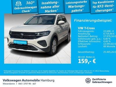 Ascotgrau Gebraucht 2024 VW T-Cross Life SUV | 22.990 € (Guter Preis)